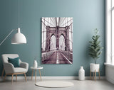 Brooklyn Bridge Glass Wall Art