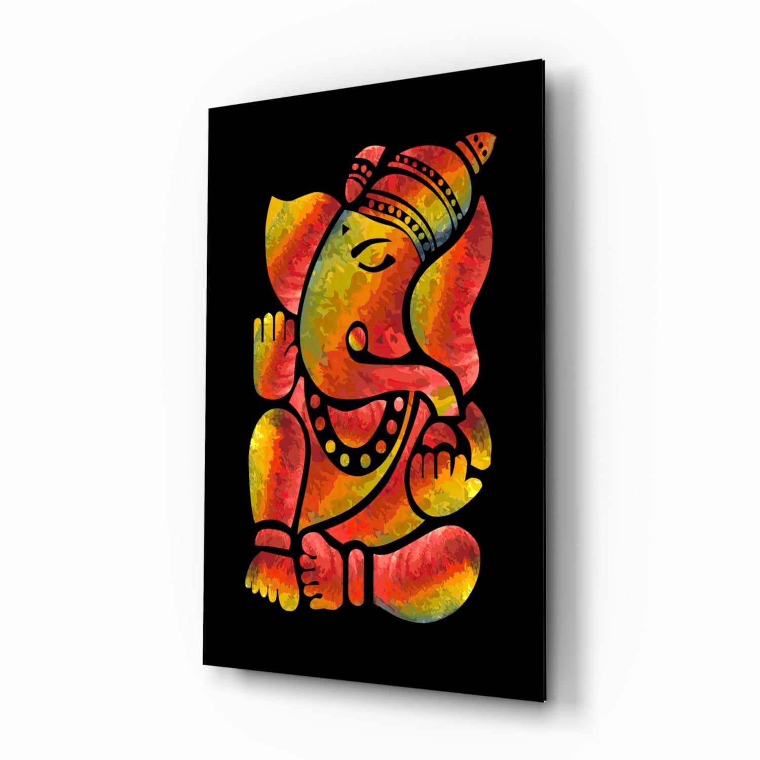 Ganesha Glass Wall Art