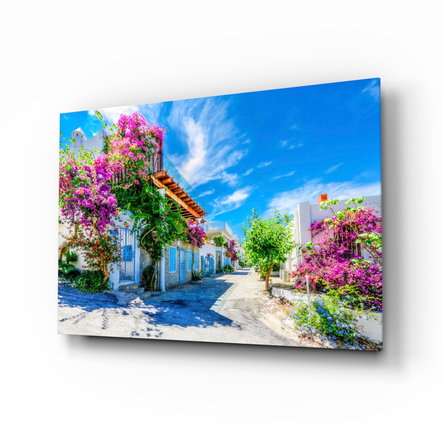 Aegean Beauties Glass Wall Art