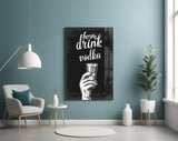 Vodka Glass Wall Art