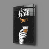 Rum Glass Wall Art