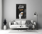 Rum Glass Wall Art