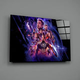 Marvel, Captain America Glass Wall Art