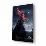 Kylo Ren Glass Wall Art