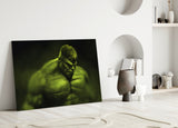 Hulk Glass Wall Art