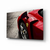 Ferrari FXX K Glass Wall Art