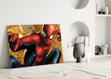 Spider Glass Wall Art