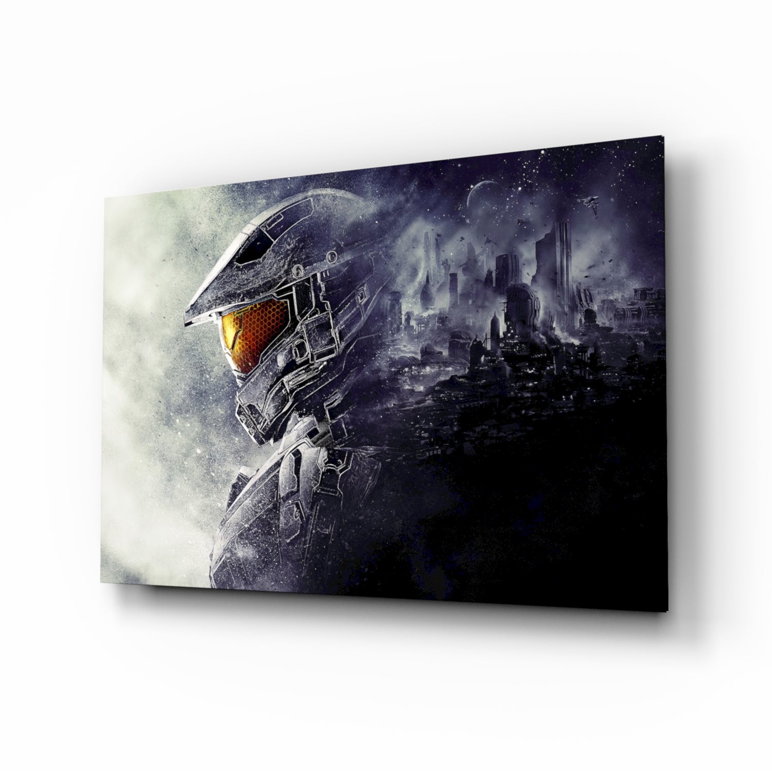 Halo - Master Chief Glass Wall Art