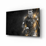 Christiano Ronaldo Glass Wall Art