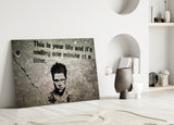 Fight Club - Your Life Glass Wall Art