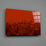 Wanderlust Glass Wall Art