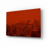 Wanderlust Glass Wall Art