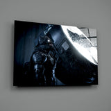 Batman Call Glass Wall Art