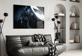 Batman Call Glass Wall Art