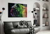 Leopard Glass Wall Art