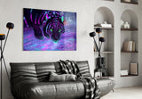 Tiger Glass Wall Art