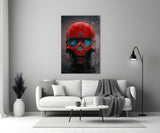 Skull Glass Art || Designer's Collection