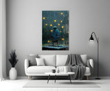 Star Rain Glass Art || Designer's Collection