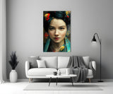 Virtual Beauty Glass Wall Art || Designer's Collection