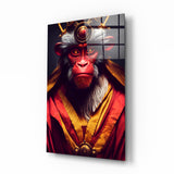 Ape King Glass Wall Art || Designer's Collection