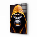 Angry Smile Glass Wall Art || Designer's Collection