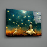 Mysticism Glass Wall Art || Designer's Collection