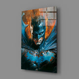 Bloody Batman Glass Wall Art || Designer's Collection