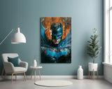 Bloody Batman Glass Wall Art || Designer's Collection