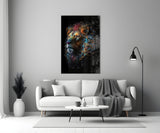 Sparkling Glory Glass Wall Art || Designer's Collection