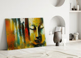 Buddha Glass Wall Art || Designer's Collection