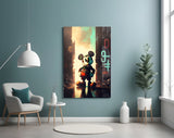 Mickey the Giant Glass Wall Art || Designer's Collection