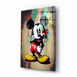 Mickey the Giant Glass Wall Art || Designer's Collection