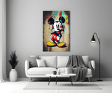 Mickey the Giant Glass Wall Art || Designer's Collection