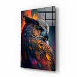 Owl's Eye Glass Wall Art || Designer's Collection