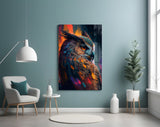 Owl's Eye Glass Wall Art || Designer's Collection