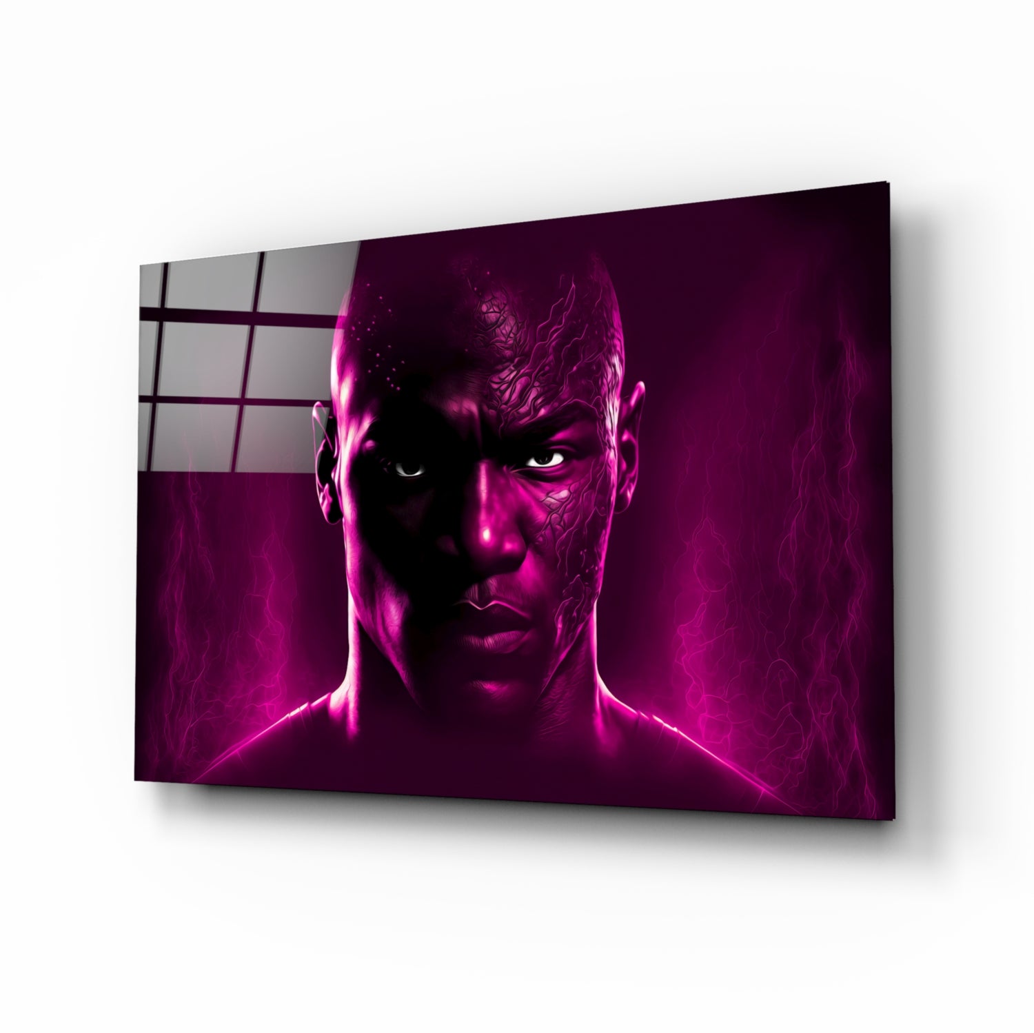 Iconic Michael Jordan Glass Wall Art || Designer's Collection