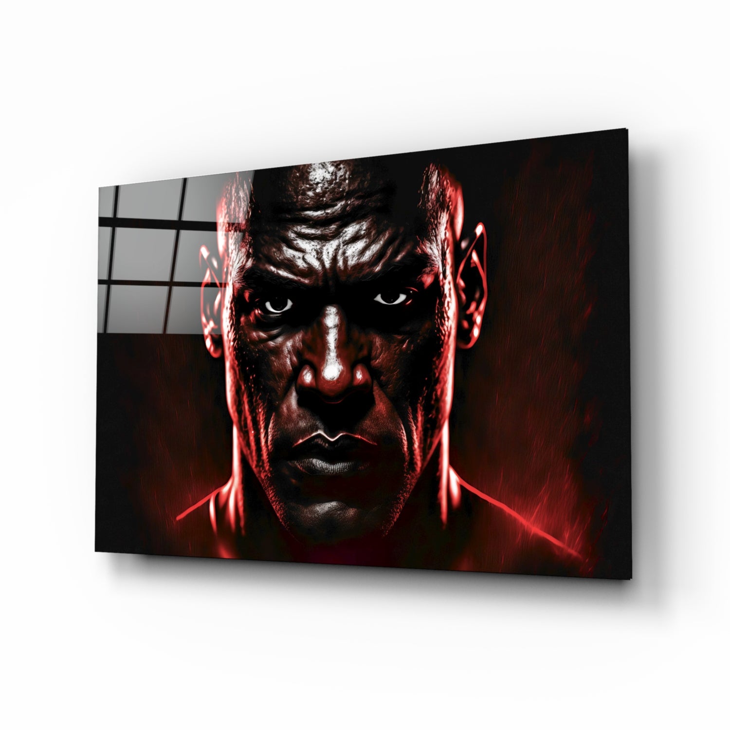 Iconic Michael Jordan Glass Wall Art || Designer's Collection