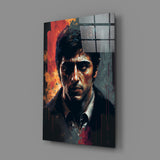 Al Pacino Glass Wall Art || Designer's Collection