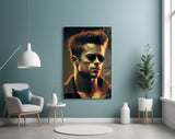 Fight Club - Tyler Durden Glass Wall Art || Designer's Collection