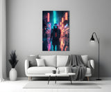 Cyberpunk Glass Wall Art || Designer's Collection