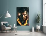 Dr. Strange Glass Wall Art || Designer's Collection