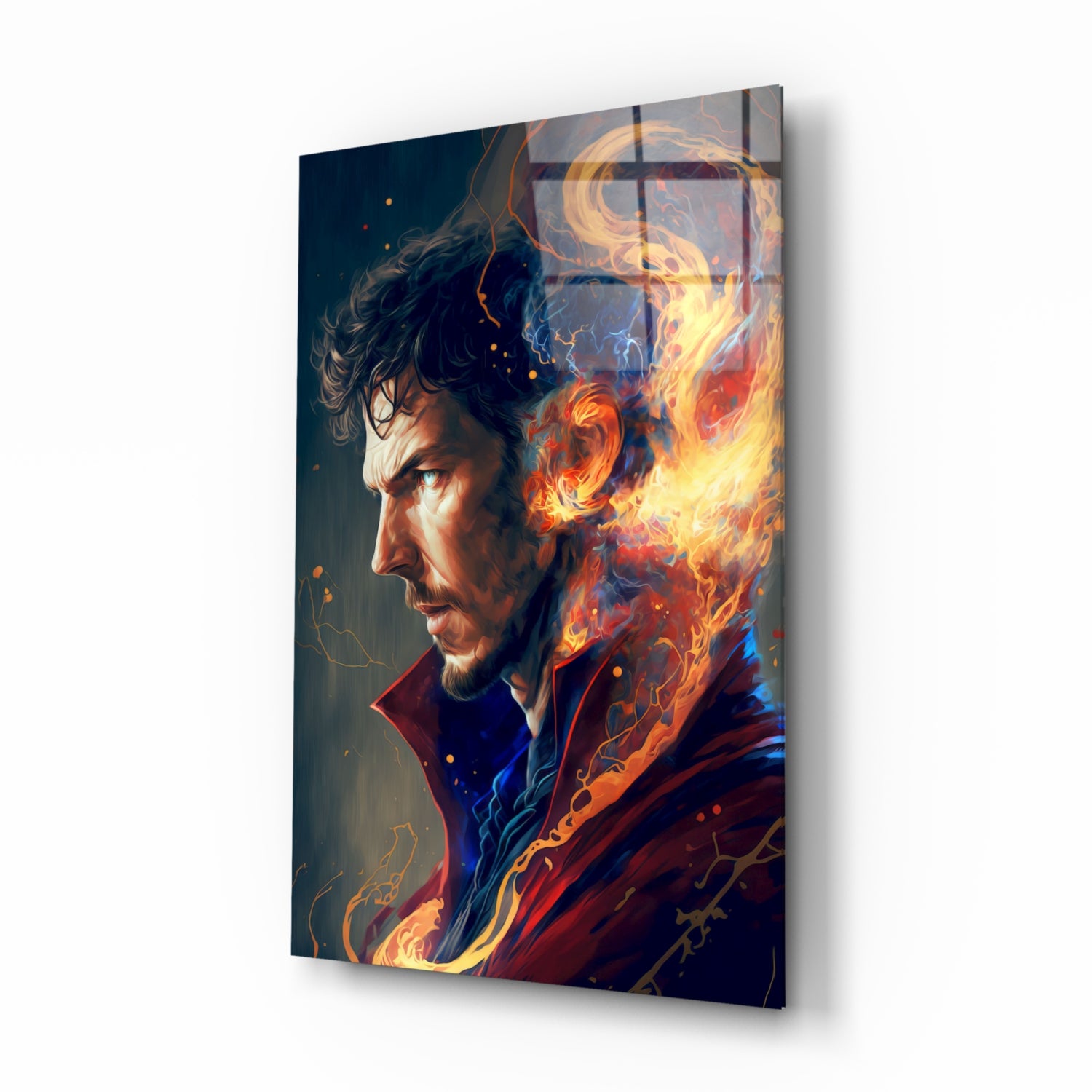 Dr. Strange Glass Wall Art || Designer's Collection