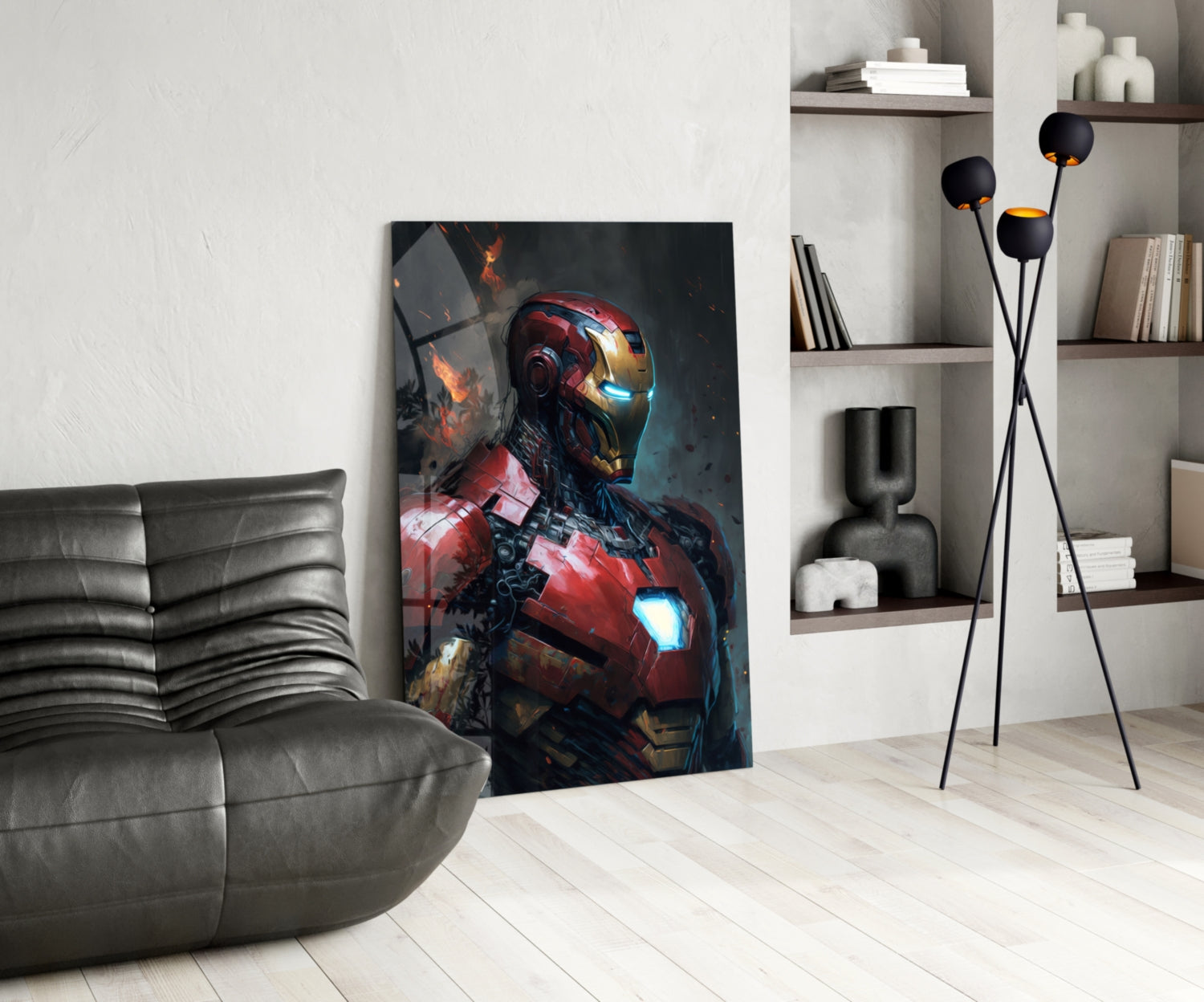 Marvel Iron Man Aluminum factory Metal Wall Art (12x18)