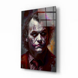 Joker Glass Wall Art || Designer's Collection