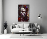 Joker Glass Wall Art || Designer's Collection