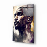 Kobe Bryant Glass Wall Art || Designer's Collection