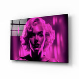 Marilyn Monroe Glass Wall Art || Designer's Collection