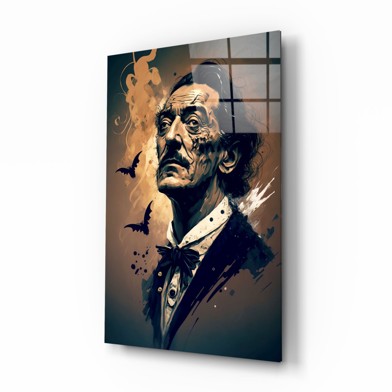 Salvador Dali Glass Wall Art || Designer's Collection