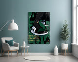 Air Jordan Glass Wall Art || Designers Collection