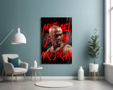 Micheal Jordan, Air Jordan Glass Wall Art || Designers Collection